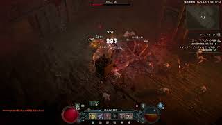 【Diablo4】お試しナイトメアダンジョン（ティア2・バーバリアン）