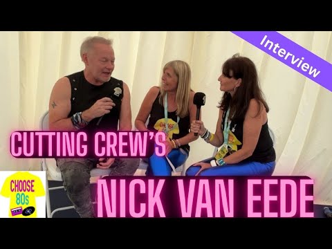 Brief chat with Cutting Crew’s Nick Van Eede at Rewind Festival