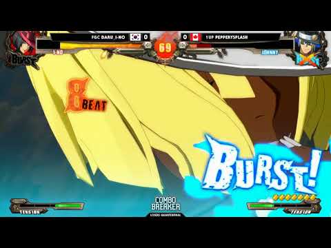 Top 8 Finals: Combo Breaker 2018 - GGXRD Rev 2 - Daru I-No (I-No) vs PepperySplash (Johnny)