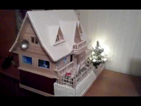 DOMEK z PATYCZKÓW - Domek Bożonarodzeniowy nr.1