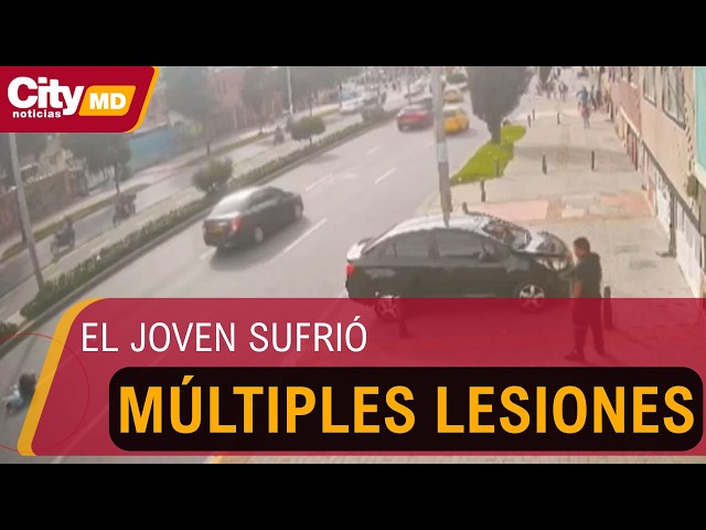 Joven ciclista fue atropellado por un vehículo que huyó del lugar: familia pide justicia