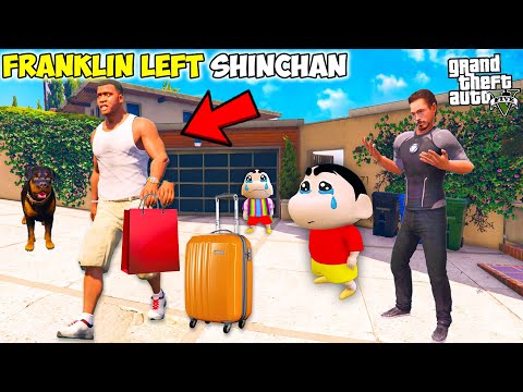 Franklin Left Shinchan & Avengers in GTA 5! (GTA 5 mods)