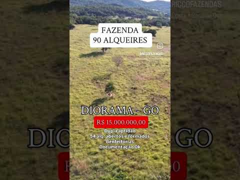 90 alqueires em Diorama GO / whatsapp 62 99373-6407