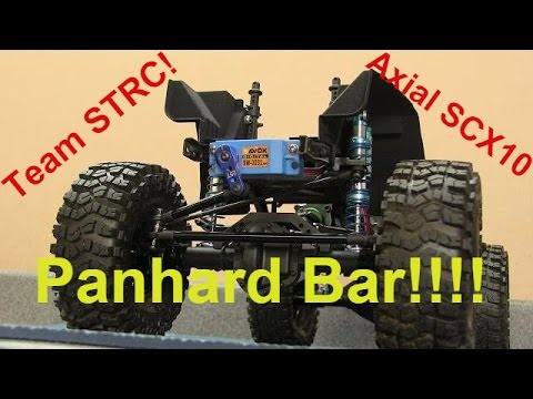 STRC Off Axle Servo Mount / Panhard Bar For The Axial SCX10