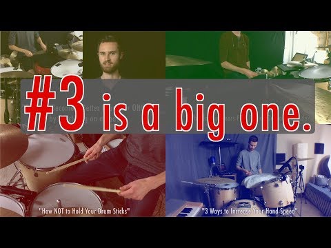 7 Lessons for Improving Your HAND SPEED & Smoothness on the Drums