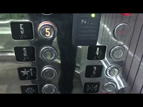 360. SUPER RARE! Dover Traditional VR Traction Elevators at Glenwood Plaza - Raleigh, NC