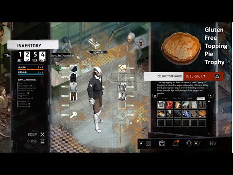 Disco Elysium - Gluten Free Topping Pie Trophy