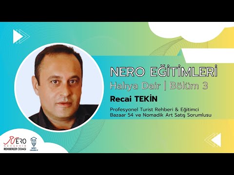 Nero Akademi | Recai TEKİN ile Halıya Dair - Bölüm 3
