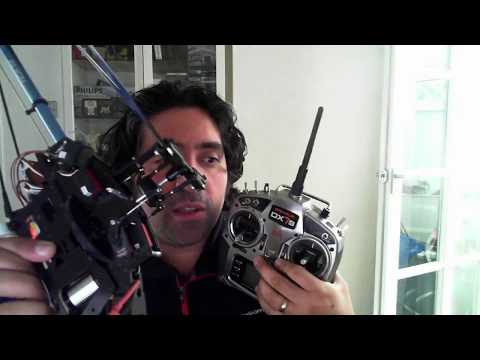 Align RC Heli 3GX MRS Flybarless System Binding Problems With Spektrum DX7S TX!