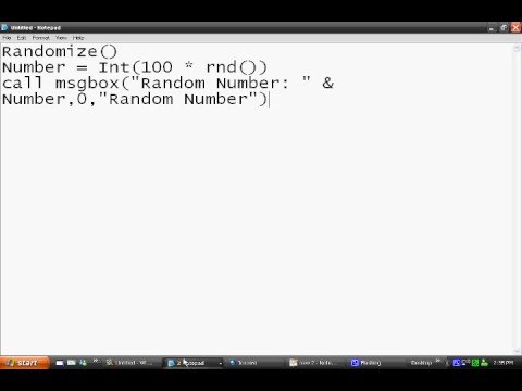 How to make a random number maker