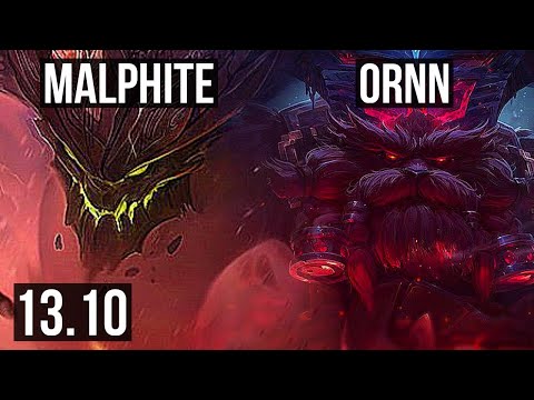 MALPHITE vs ORNN (TOP) | 3/1/13 | KR Master | 13.10
