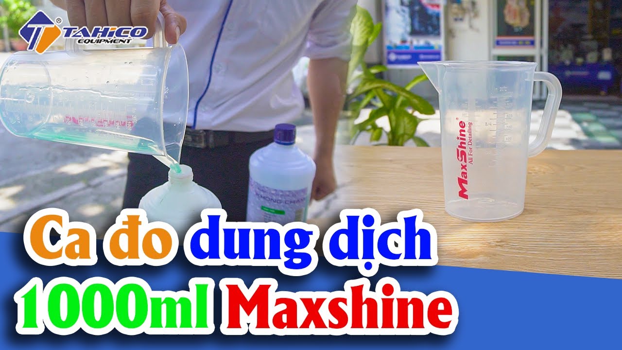 Ca đo dung dịch rửa và chăm sóc xe ô tô 710101 Maxshine 15