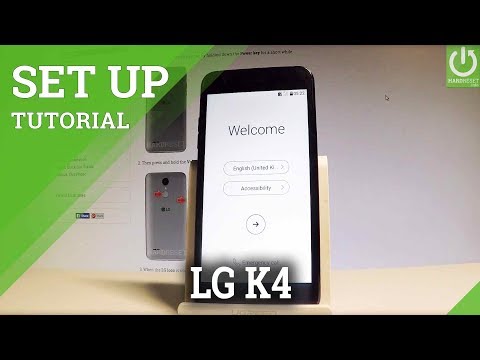 How to Configure LG K4 (2017) - Set Up Process / Activation