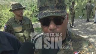 Agentes militares y funcionarios realizaron un recorrido por la zona fronteriza para seguridad