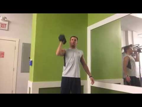 Single Arm Dumbbell Shoulder Press (Neutral Grip) - Online Personal Trainer