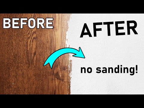 HOW TO PAINT IKEA LAMINATE FURNITURE 🤩 *no sanding* 🚫