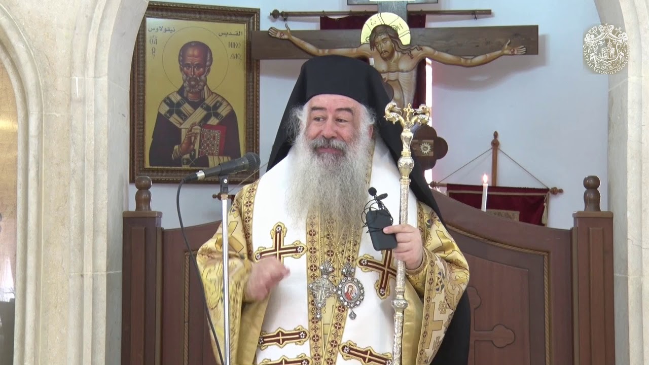 عظة عيد النبي إيليا 2019