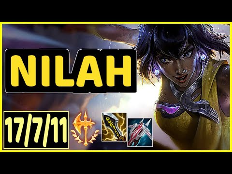 NILAH VS DRAVEN - 17/7/11 KDA ADC GAMEPLAY GRANDMASTER I