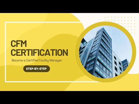 CFM Certification Full Guide for Beginners 🔥 | Step-by-Step | Become a Certified Facility Manager
