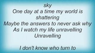 Alexz Johnson - Unraveling Lyrics