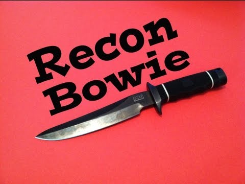 SOG Recon Bowie 2.0 Knife Review: Awesome!