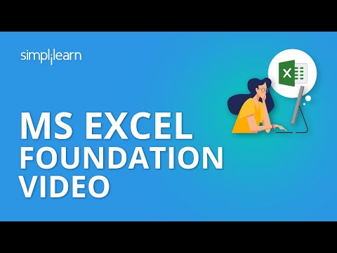 MS Excel Foundation Video | Microsoft Excel 2013 Tutorial