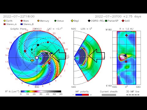 The Faint, Full Halo Coronal Mass Ejection (CME) Observed Early Thursday Is Headed Toward Earth!