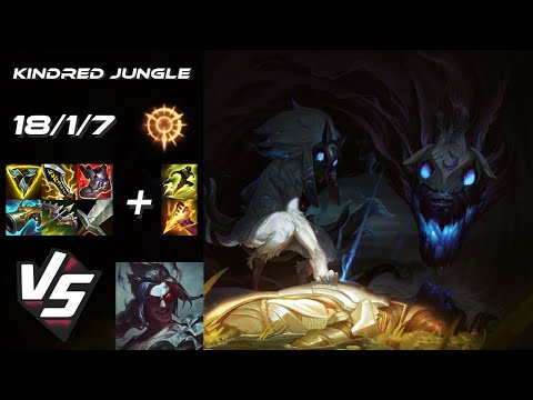 JUNGLE Kindred vs Kayn - NA Grandmaster Patch 25.24