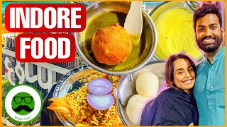 Best Indore Street Food Tour | Ep 3 56 Dukkan , Dal Bafla & More | Veggie Paaji