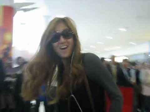 111007 Sistar - Dasom, Bora, Hyolyn + Soyou remembers us from LA~ @ JFK