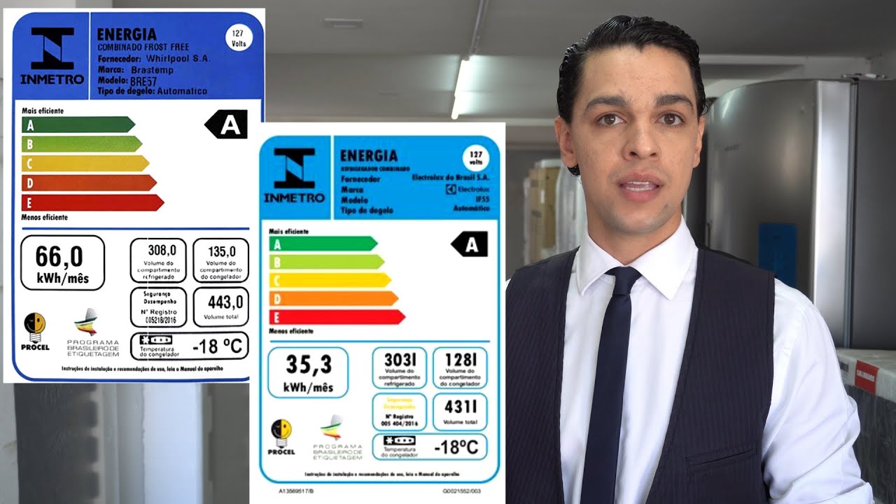 GELADEIRAS QUE CONSOMEM MUITA ENERGIA!!! SAIBA O QUE VAI MUDAR NO SELO DO INMETRO DE CONSUMO !