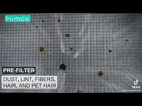 Himox smart WiFi air purifier H06 connect with your mobile app to know your air quality anywhere