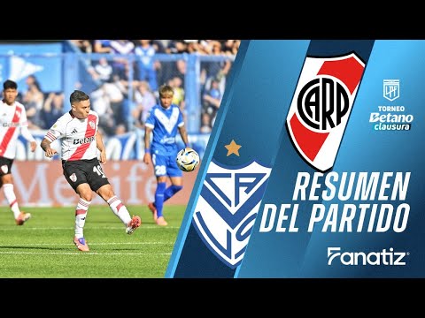 Velez Sarsfield 0-0 River Plate - Resumen del Partido | #torneoclausura2025