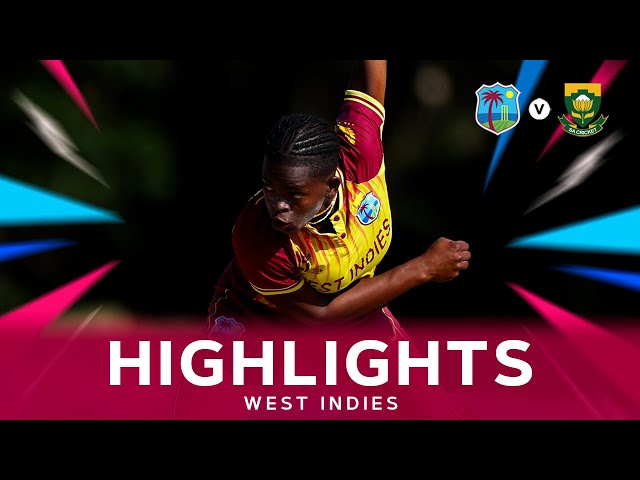 Glasgow Hits Maiden Half Century | Highlights | West Indies Women v South Africa | 1st T20I