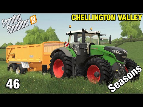 NEW TRACTOR AND TRAILER Chellington Valley Timelapse - FS19 Ep 46