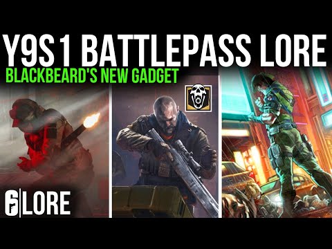 Y9S1 Battlepass Lore - Blackbeards NEW gadget, Nighthaven contacting Rainbow & More! R6 Lore