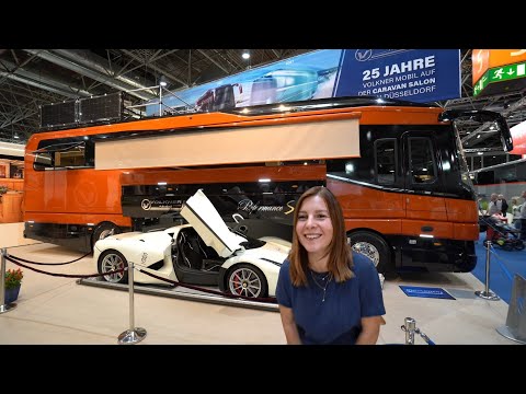 5.5 mio. €! most expensive motorhome in the world! Volkner 2023 Performance S Ferrari "La Ferrari"