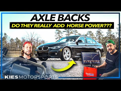 Do AXLE BACKS Really Make POWER??? DYNO TESTING & MYTH BUSTING AWE EXHAUST