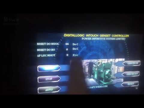 Digitallogics điều máy phát điện MAN 500kva