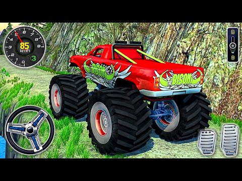 Offroad Monster Hill Truck - Jeep Driving Simulator (2020) - Best Android GamePlay