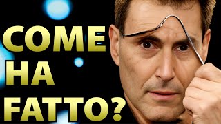 SPIEGAZIONE: COME FA QUEST'UOMO A PIEGARE IL METALLO CON LA MENTE