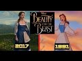 Beauty And The Beast TV Spot Comparison 2017 1991 New Vs Original Emma Watson