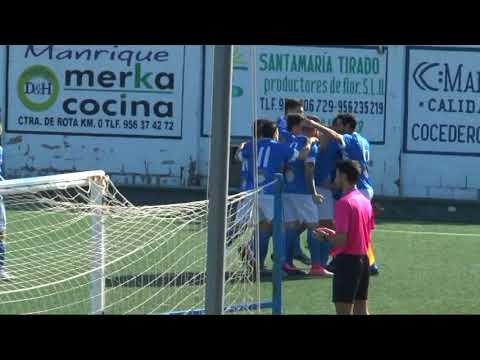 Chipiona CF 2  - Rayo Sanluqueño 1. 21 de enero de 2018. Goles. Telechipiona.