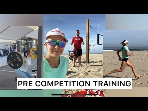 TRAINING BEFORE COMPETITIONS | HOW TO GET IN BEST SHAPE? | PRE COMPETITION WORKOUTS BEACH VOLLEYBALL