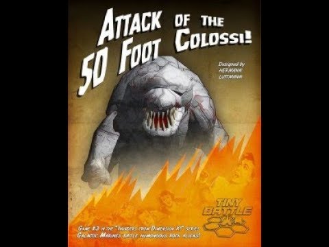 Let's Play Attack of the 50 Foot Colossi by Tiny Battle Publishing