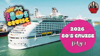 80’s Cruise 2026 Day 1 on Royal Caribbean ‘Adventure of The Seas’ w/ Gary Numan & more