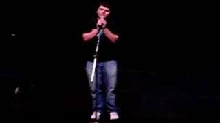 Jared Cadwell Singing "I'll Be" by Edwin McCain