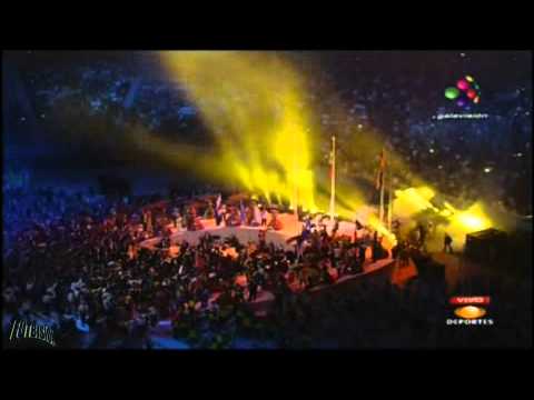Maná - Lluvia Al Corazón + Labios Compartidos - Inauguración Panamericanos Guadalajara 2011