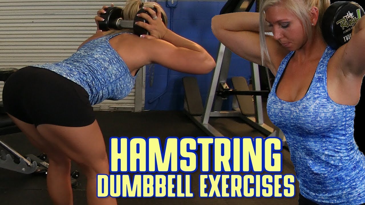 Hamstring Exercises with Dumbbells [Do These 4 Moves]
