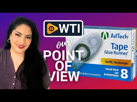 AdTech 05674 Permanent Crafter's Tape Refills - WTI product video review